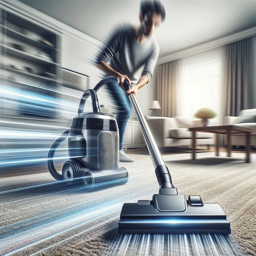 is it better to vacuum fast or slow