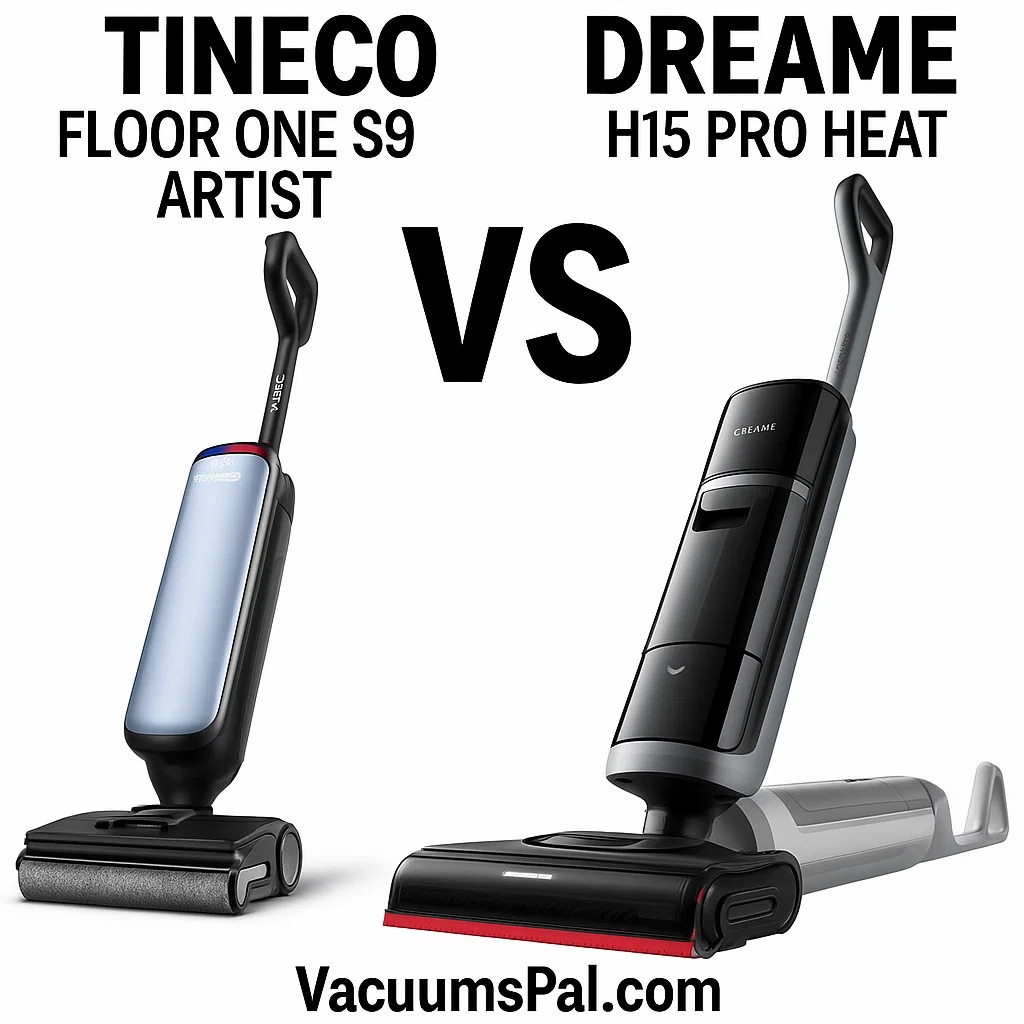 Tineco Floor One S9 Artist vs Dreame H15 Pro Heat