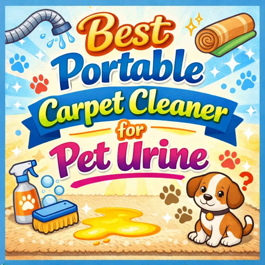 Best Portable Carpet Cleaner for Pet Urine
