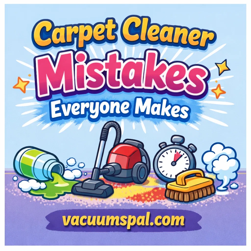 Carpet Cleaner Mistakes Everyone Makes